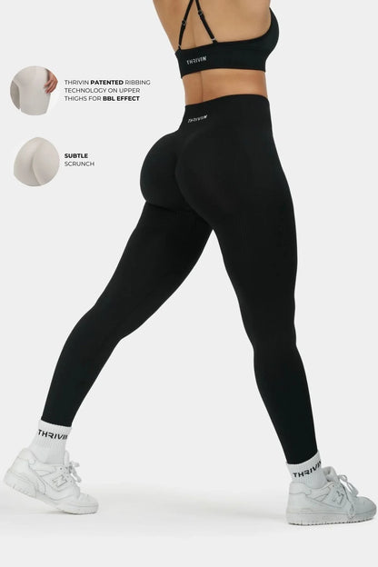 Thrivin™ Seamless Sculpt Ribbed Contour Leggings